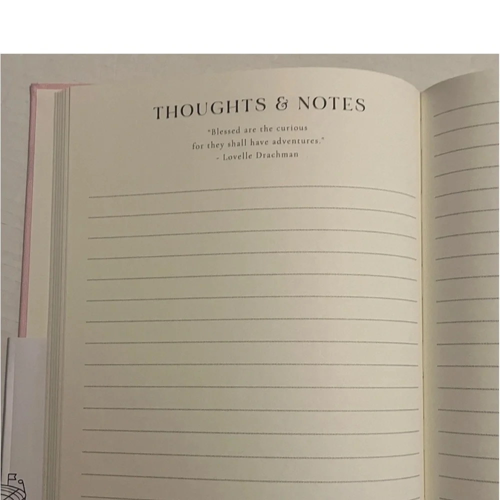 Travel Journal Soft with Gold Lettering Hard Cover